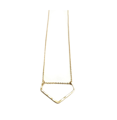 Petite Angled Necklace