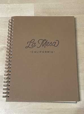 La Mesa Script Notebook