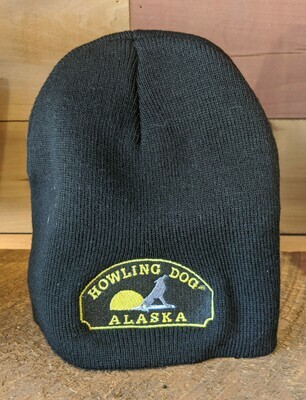Howling Dog Knit Hat