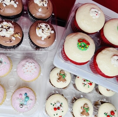 Holiday Cupcakes Mixed Pack