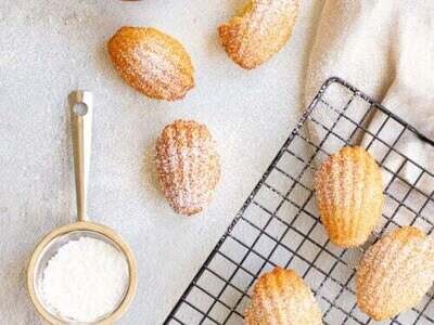Perfect Madeleine Cookies- or are they cake?