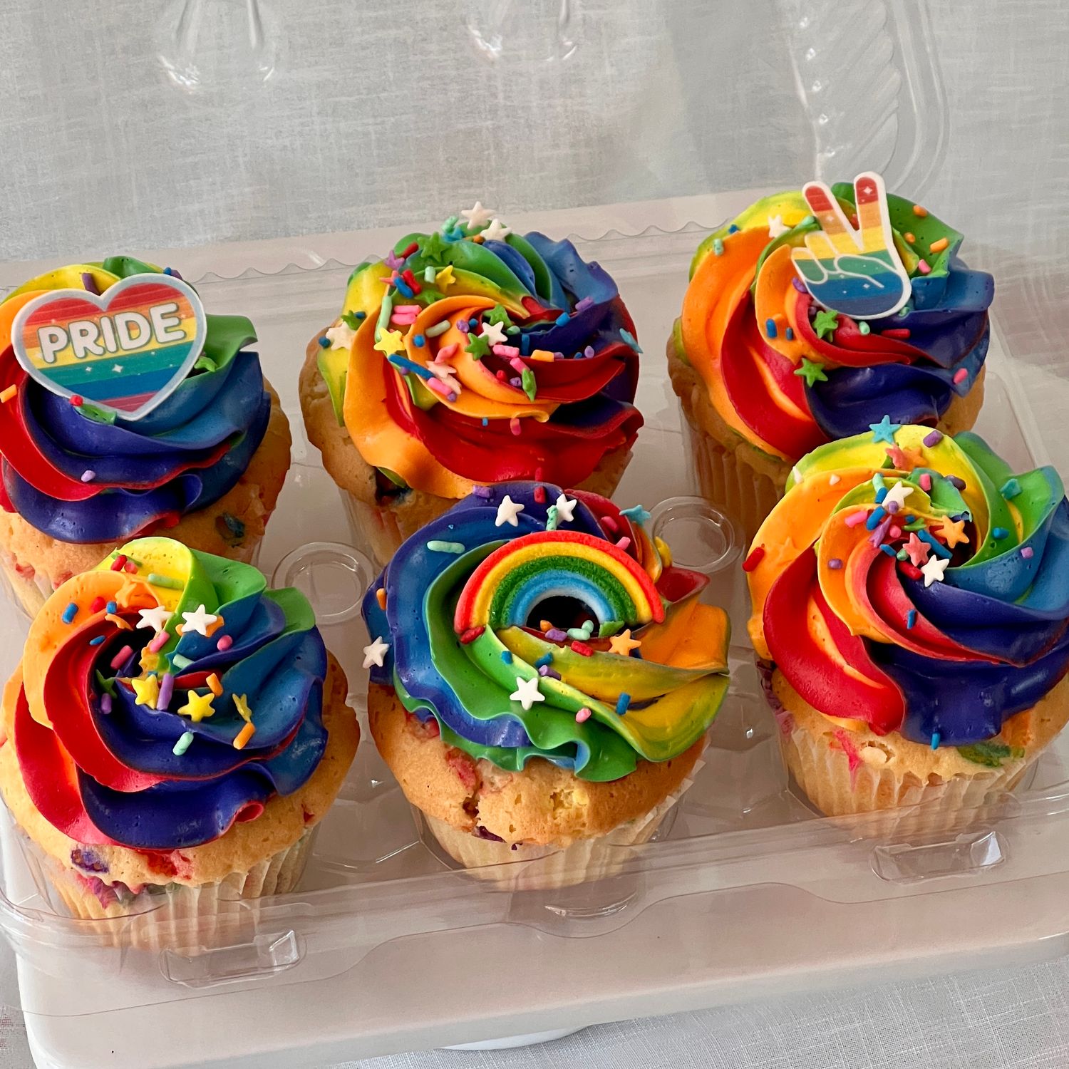 Pride Cupcakes