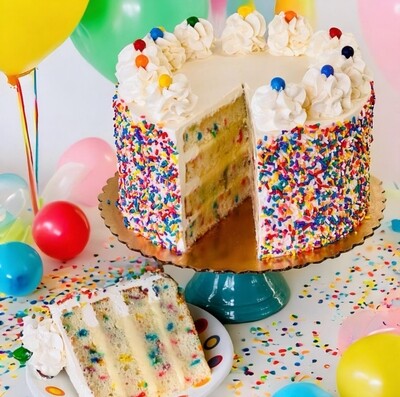 Confetti Birthday Cake