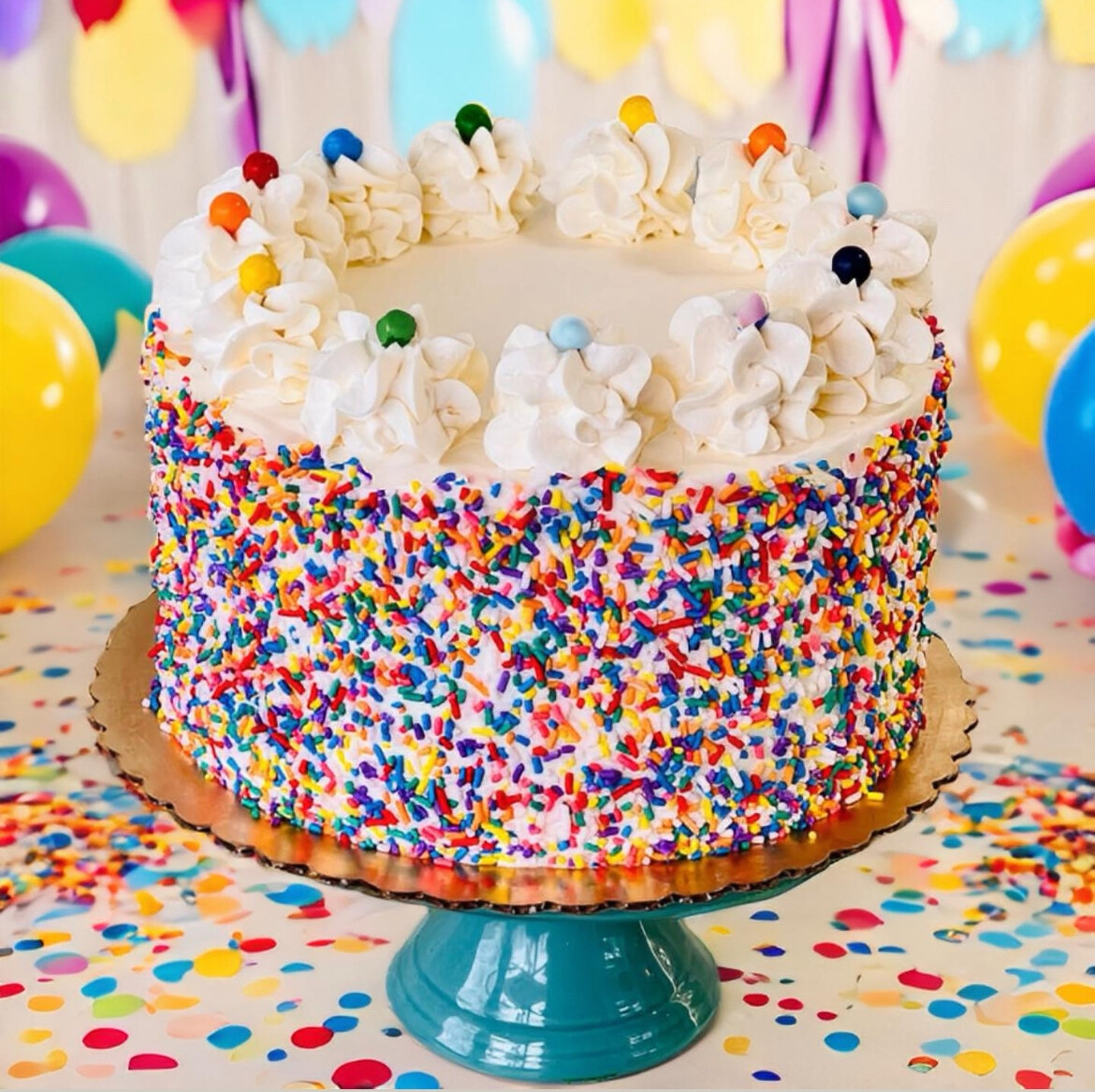 Confetti Birthday Cake