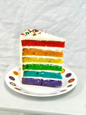 PRIDE Rainbow Cake
