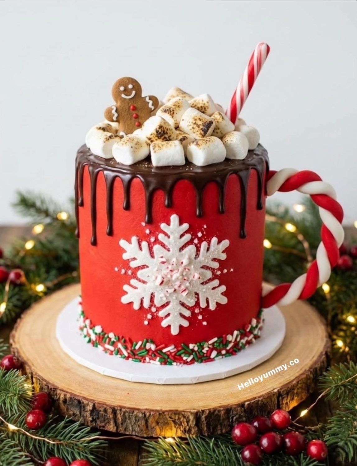Hot Cocoa Cake Hot Cocoa Cake