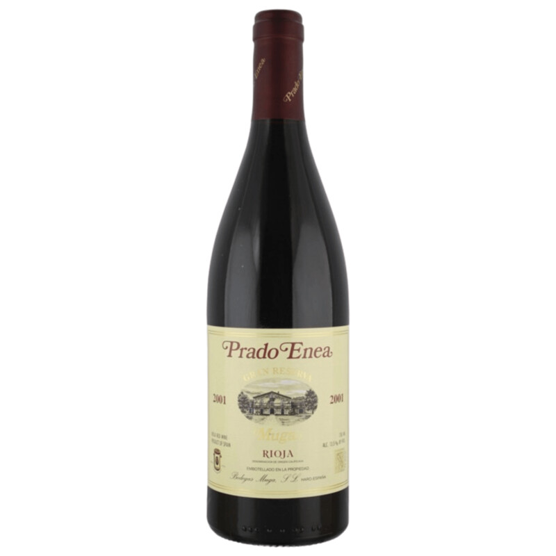 Prado Enea Gran Reserva 2001 Muga 75cl (only 3 bottles available)