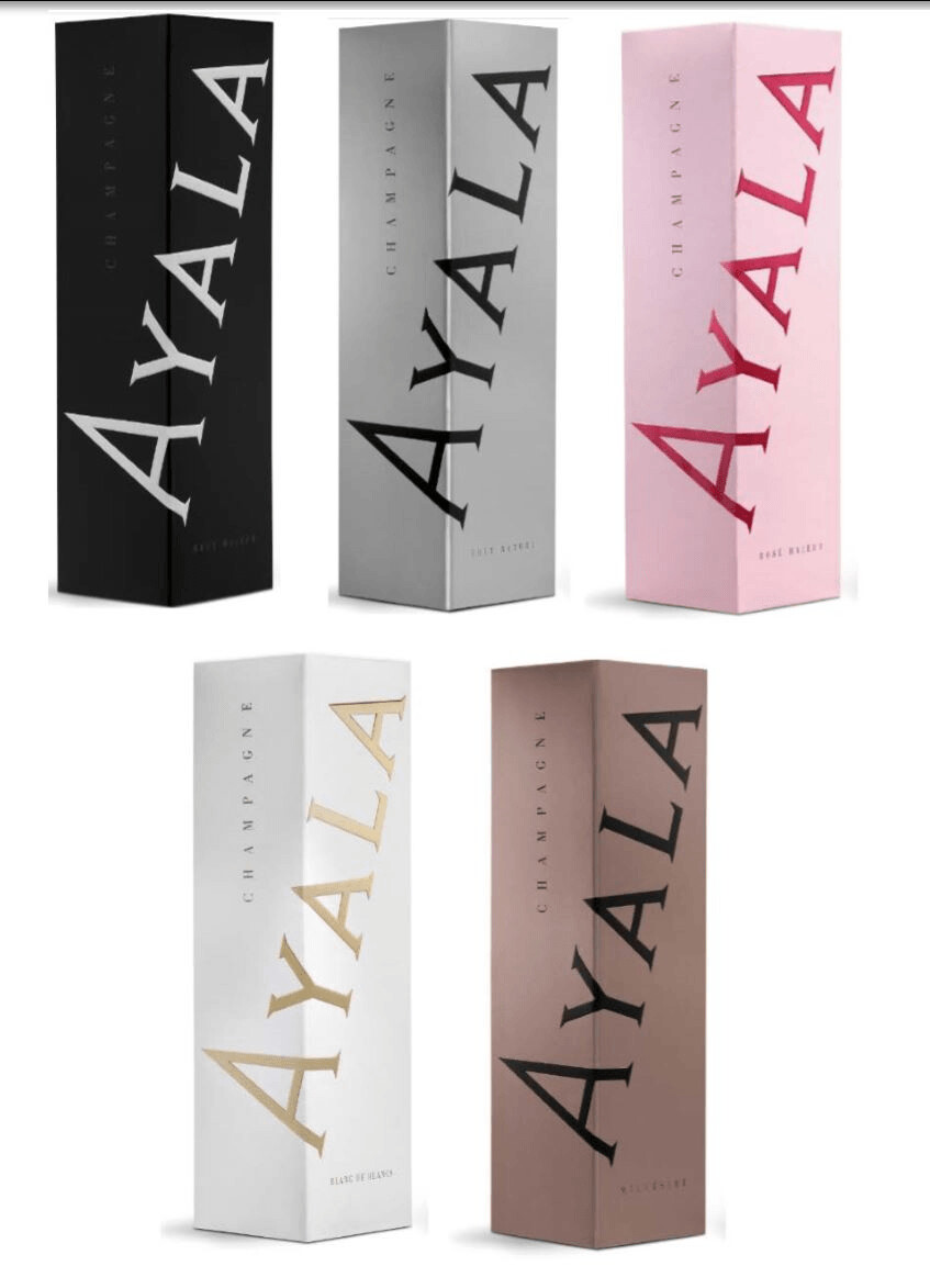 Ayala Champagne Brut Majeur in Naked/Gift Box 6x75cl