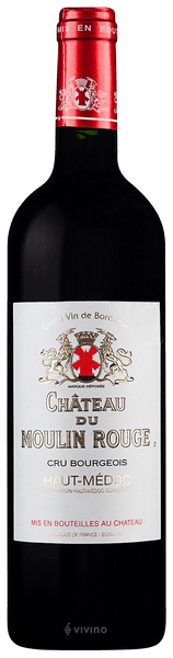 Chateau du Moulin Rouge 2018 Cru Bourgeois Superieur 6 x 75cl