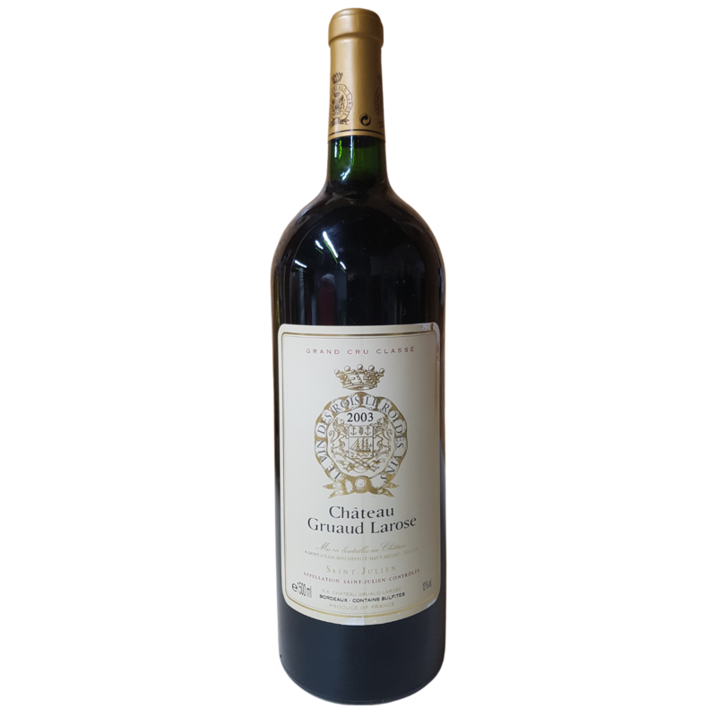 Chateau Gruaud Larose 2003 Saint Julien Bordeaux 1 x 150cl Magnum