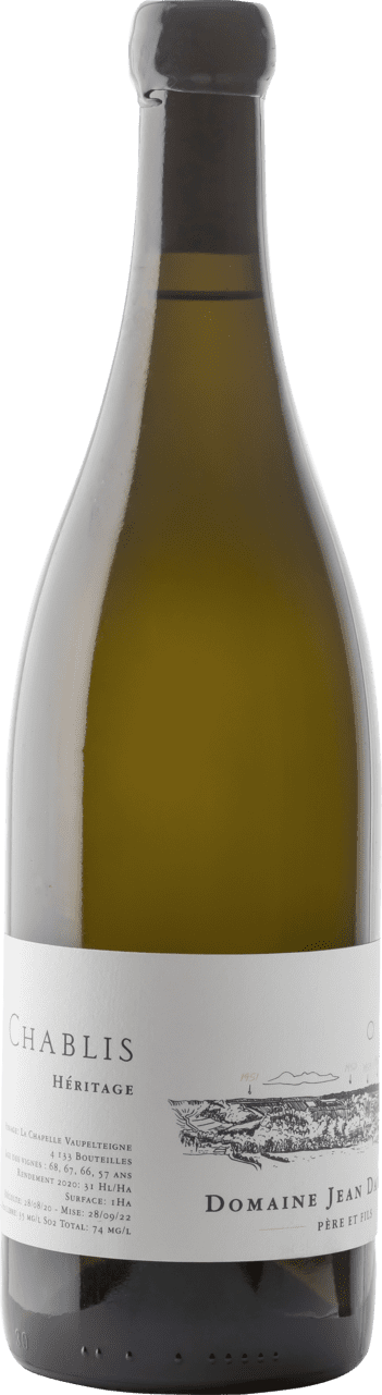 Domaine Jean Dauvissat Pere et Fils Chablis Heritage 2020 6 x 75cl