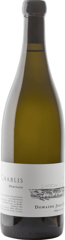 Domaine Jean Dauvissat Pere et Fils Chablis Heritage 2020 6 x 75cl