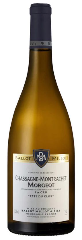 Chassagne Montrachet Morgeot 1er Cru Chassagne Montrachet Morgeot 1er Cru "Tete du Clos" 2019 Domaine Ballot-Millot Magnum 1 x 150cl
