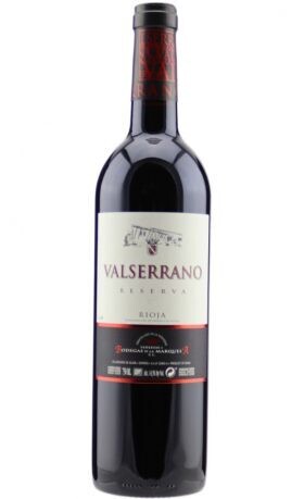 Valserrano Rioja Reserva 2018/9, Bodegas de la Marquesa 6 x 75cl case Valserrano Rioja Reserva 2018/9, Bodegas de la Marquesa 6 x 75cl case