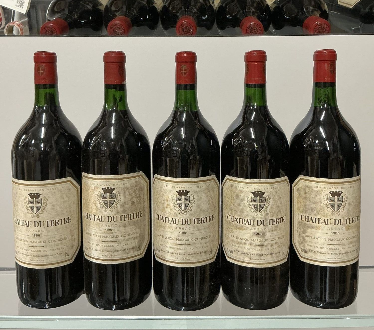 Chateau Du Tertre 5th Growth Cru Classe 1986  Margaux  Magnum 1 x 150cl