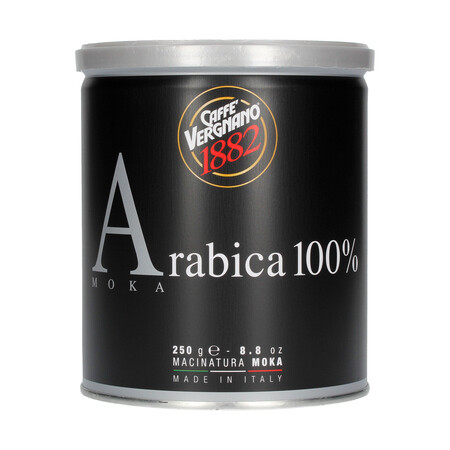 Caffè Vergnano - 100% Arabica Moka - Ground Coffee 250g