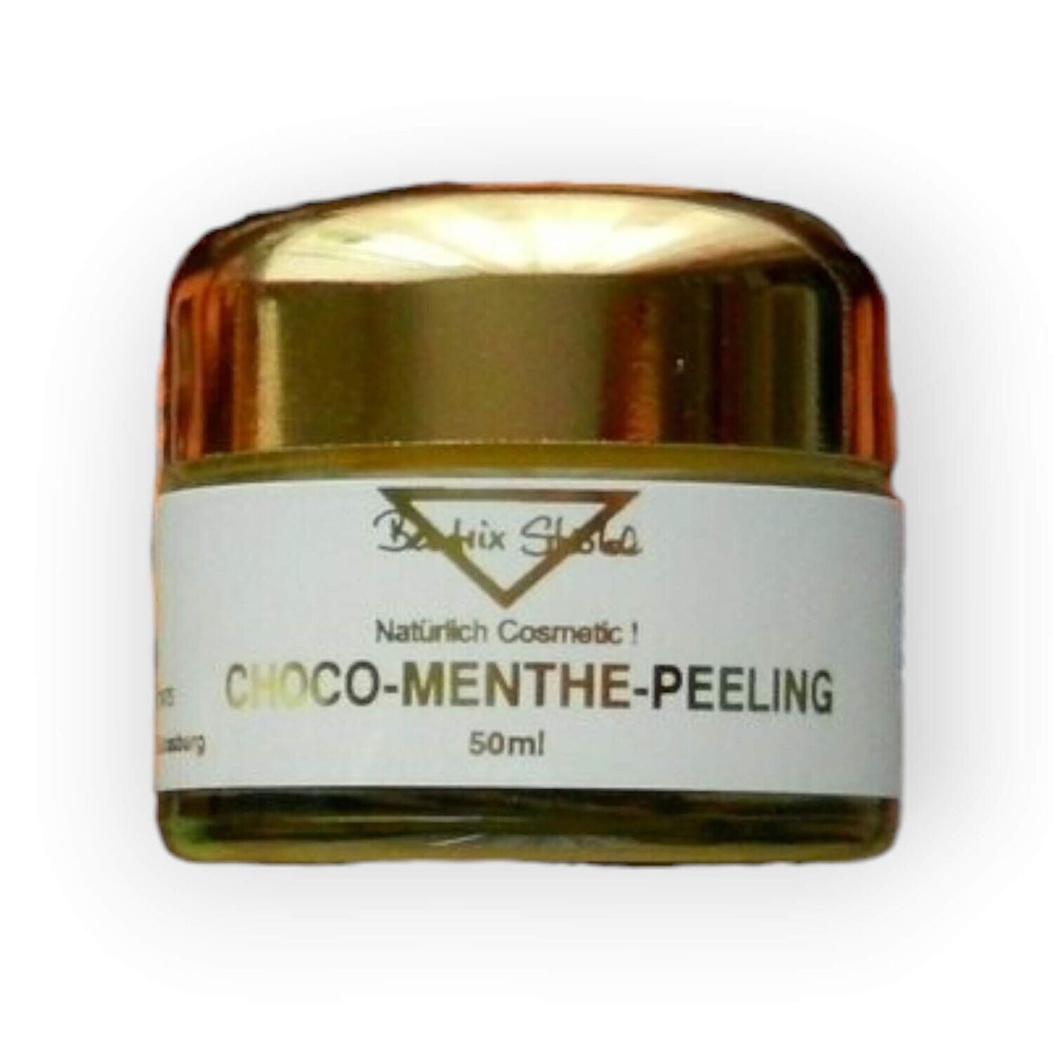 Beatrix  Strobl 
CHOCO MENTHE PEELING 
50 ml (€ 69,90,24/100 ml)