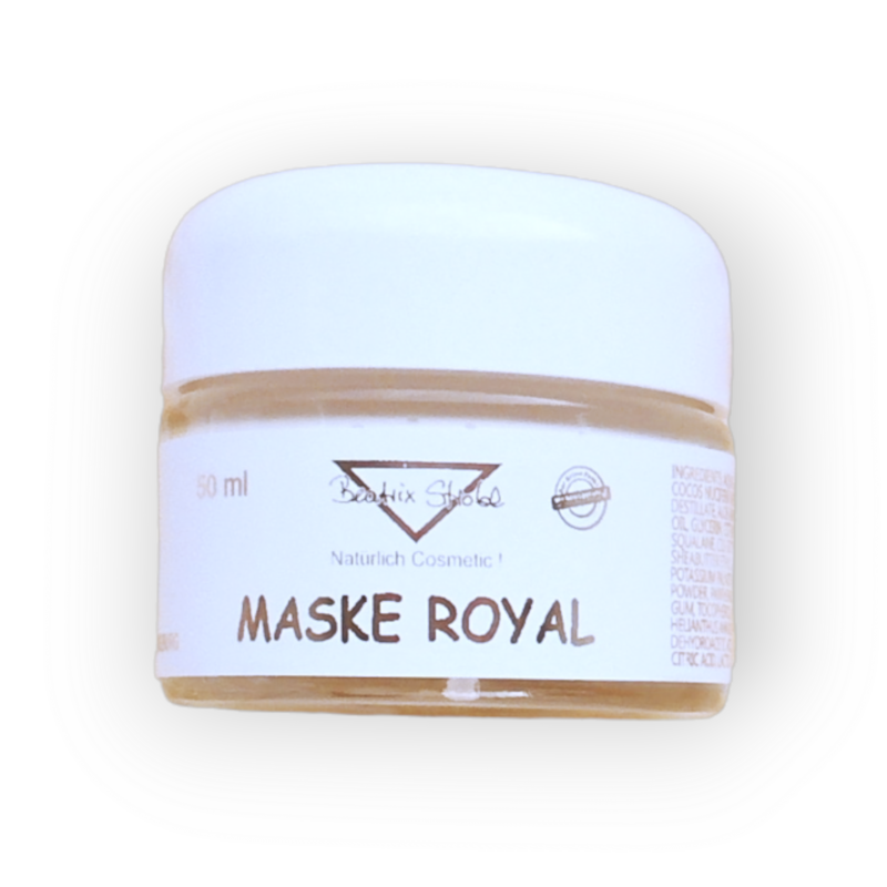 Beatrix  Strobl 
MASKE ROYAL mit Gelee Royal und Stutenmilch 
50 ml (€ 79,90/100 ml)