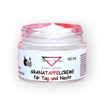 Beatrix Strobl GRANATAPFEL CREME 24 Stunden Creme 50 ml (€ 85,90/100 ml) Beatrix Strobl GRANATAPFEL CREME 24 Stunden Creme 50 ml (€ 85,90/100 ml)