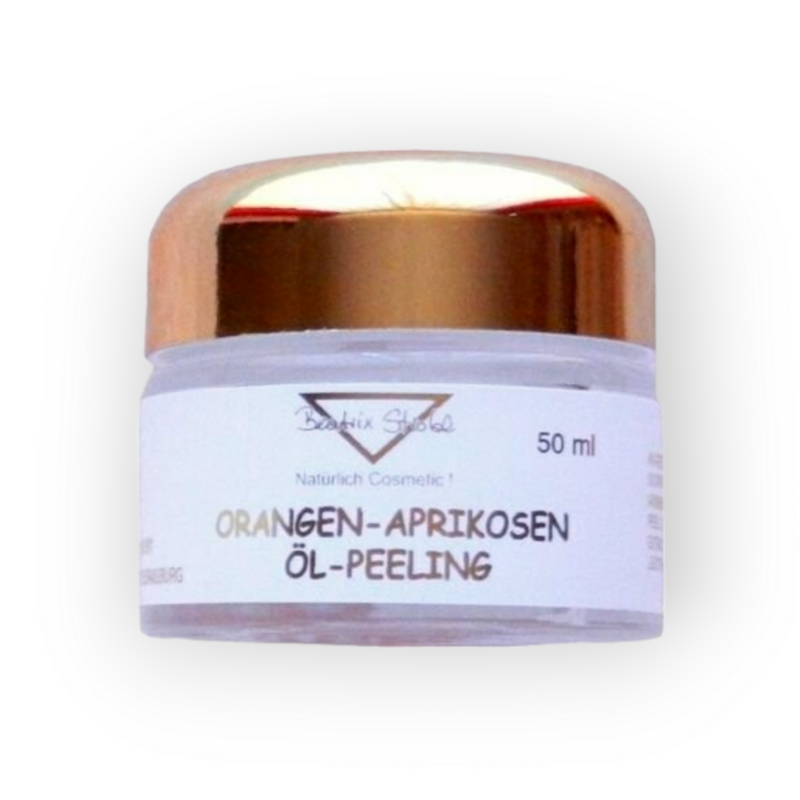 Beatrix Strobl ORANGEN-APRIKOSEN ÖL-PEELING 50 ml (€ 69,90/100 ml) Beatrix Strobl ORANGEN-APRIKOSEN ÖL-PEELING 50 ml (€ 69,90/100 ml)