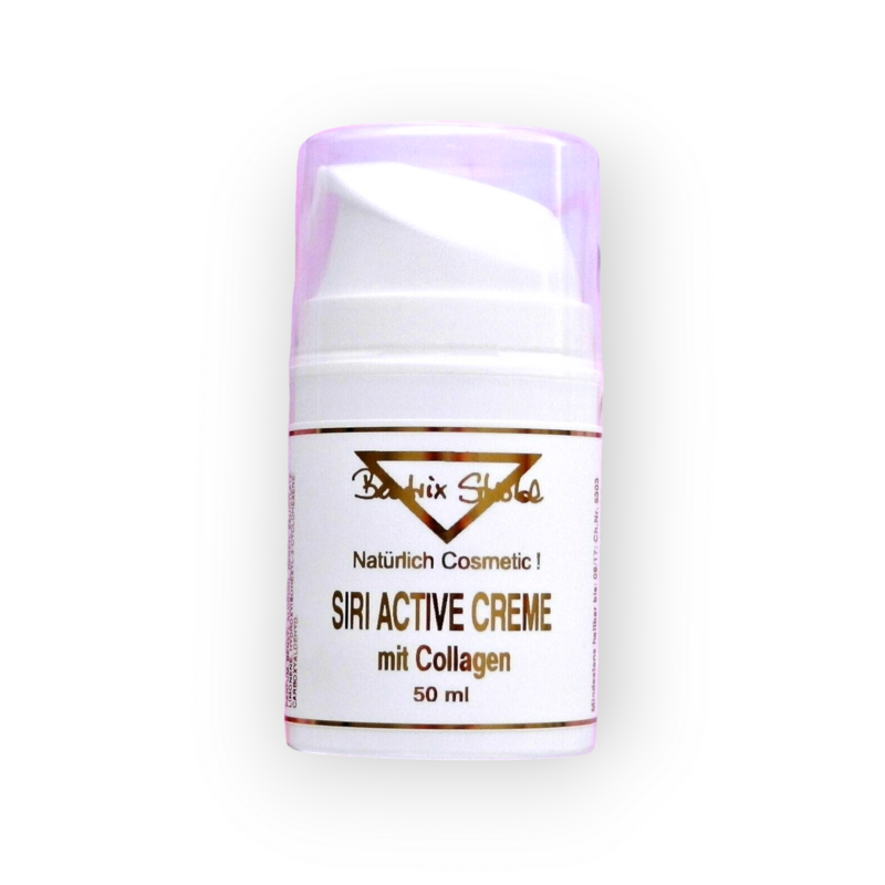 Beatrix  Strobl  SIRI ACTIVE CREME mit Collagen und Aloe Vera  50 ml (€ 59,90/100 ml)