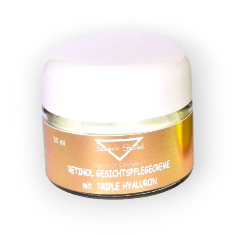 Beatrix Strobl RETINOL GESICHTSCREME mit Triple Hyaluron  50 ml (€ 85,90/100 ml)