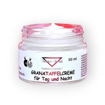 Beatrix  Strobl  GRANATAPFEL CREME 24 Stunden Creme  50 ml (€ 89,90/100 ml)