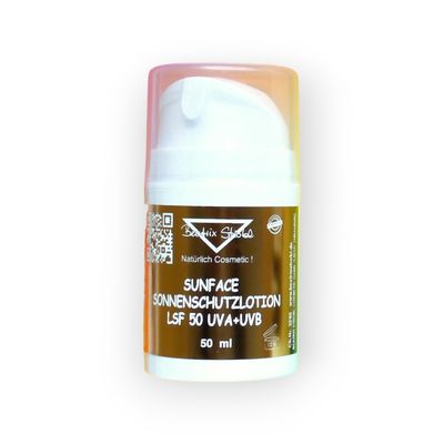 Beatrix Strobl SONNENSCHUTZ LOTION LSF 50 UVA + UVB  50 ml (€ 49,90/100 ml)