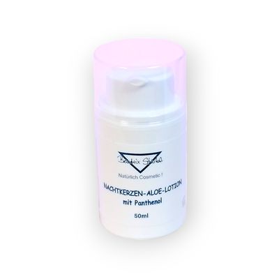 Beatrix  Strobl  NACHTKERZEN ALOE LOTION mit PANTHENOL 50 ml (€ 79,90/100 ml)