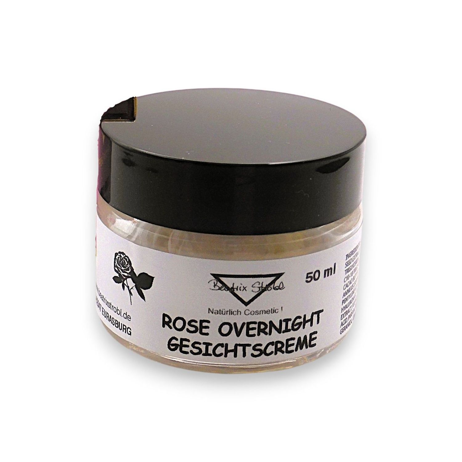 ROSE OVERNIGHT GESICHTSCREME 50 ml von Beatrix Strobl Naturkosmetik (68,40 €/100 ml)