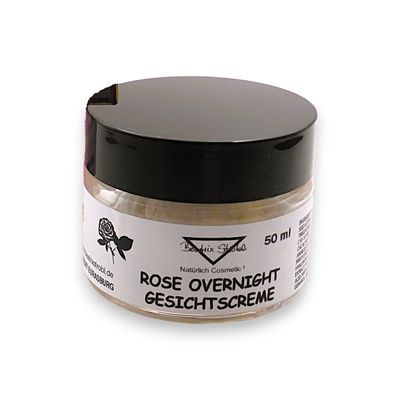 ROSE OVERNIGHT GESICHTSCREME 50 ml von Beatrix Strobl Naturkosmetik (68,40 €/100 ml)