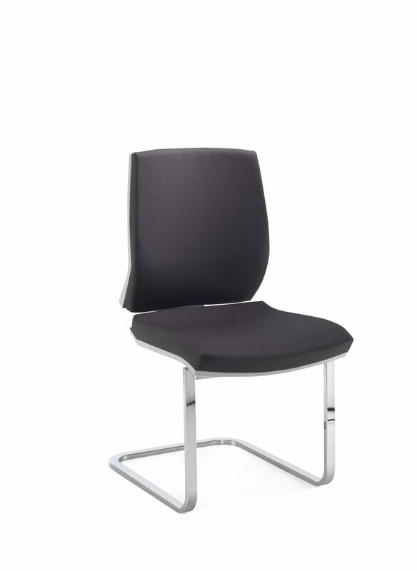 EDGE GREY CANTILEVER CHAIR