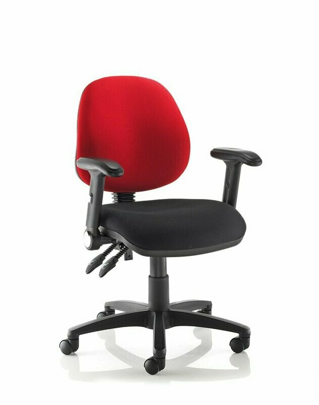 TASK, MEDIUM BACK, FOLDING ARMS
