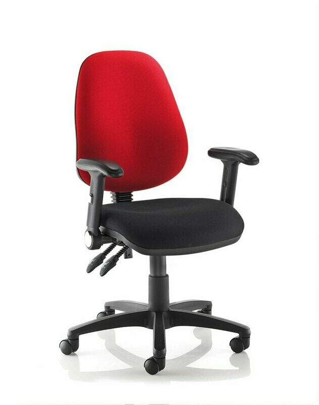TASK, EXTRA HIGH BACK, FOLDING ARMS