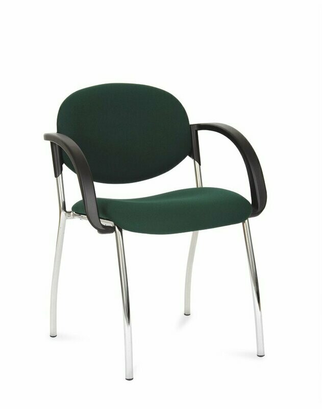 AGENDA 4 LEG, CHROME FRAME WITH ARMS