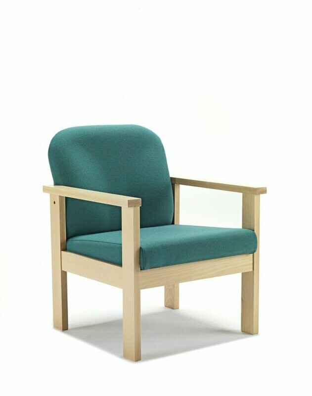 SOLAR CURVED TOP ARMCHAIR