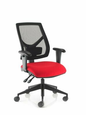 MESH MANAGER CHAIR, ADJUSTABLE ARMS