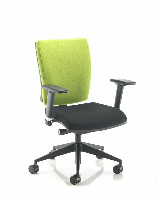 SOLUTIONS SQUARE, MID BACK, MULTI-FUNCTION ARMS