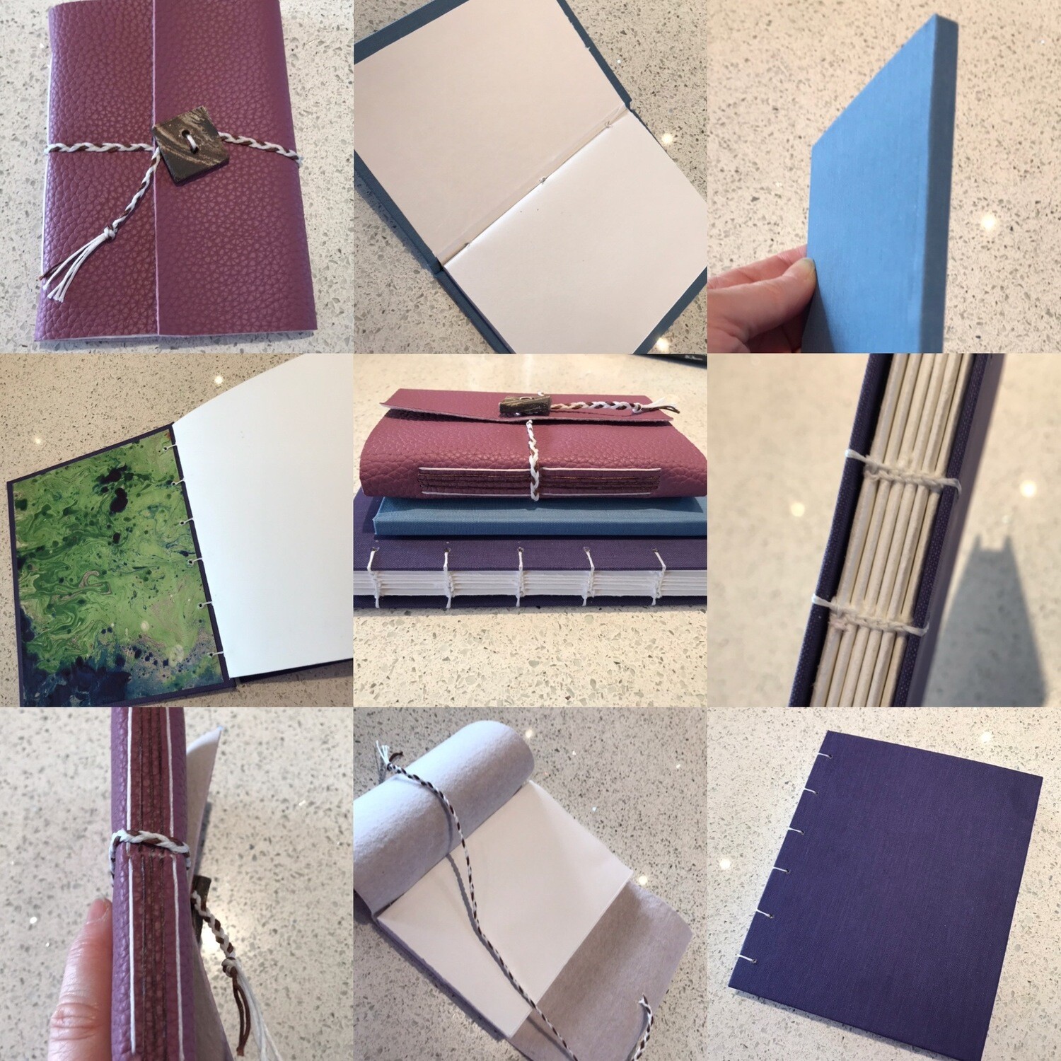 Bookbinding - Make your own Sketchbooks, Journals, Books - 1 Day