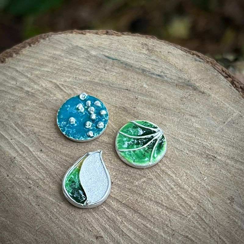 Cloisonné - Copper or Silver Clay &amp; Enameling Workshop - Beginner - 1 Day