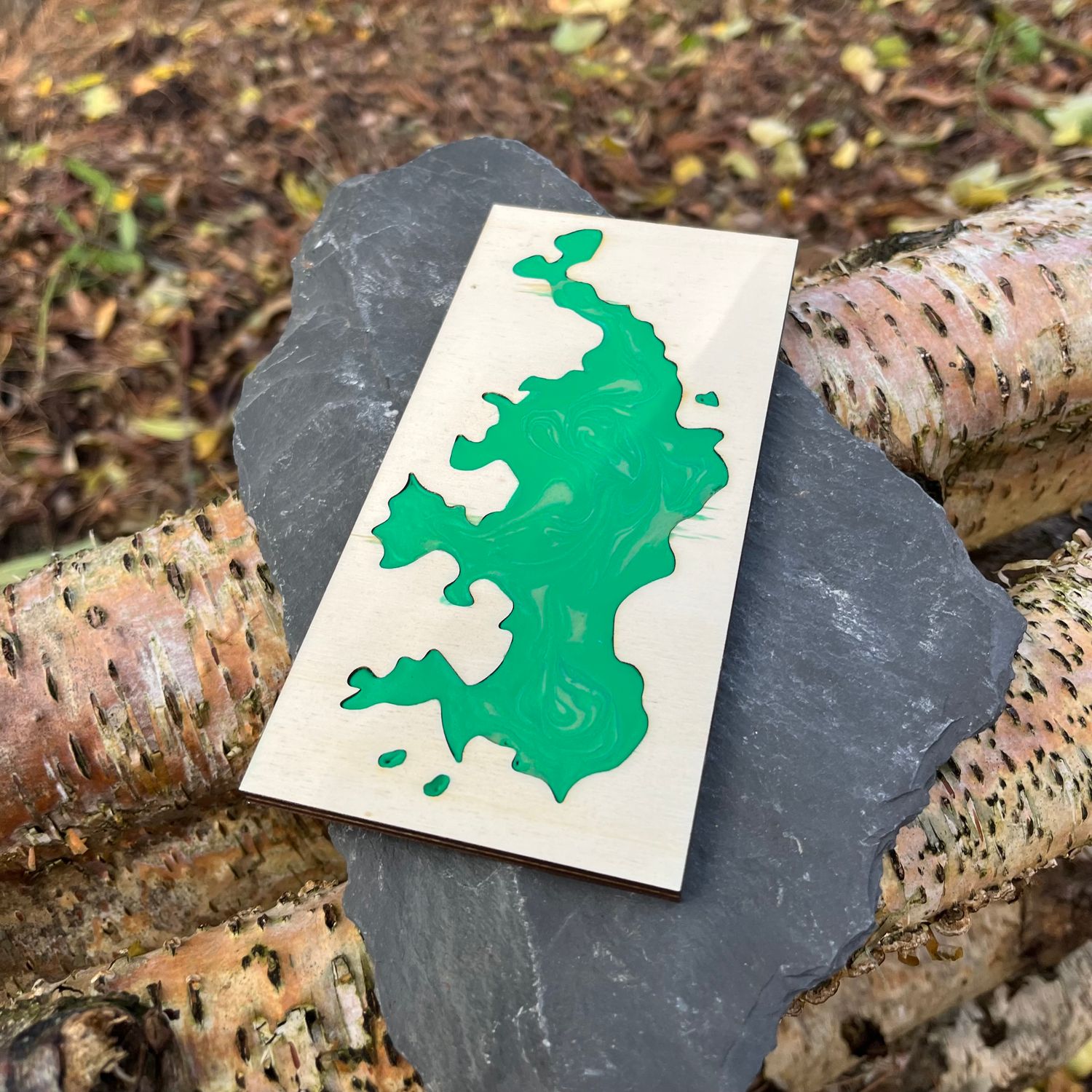 Laser &amp; Eco Resin Art Workshop - Beginner - 1 Day - One to One