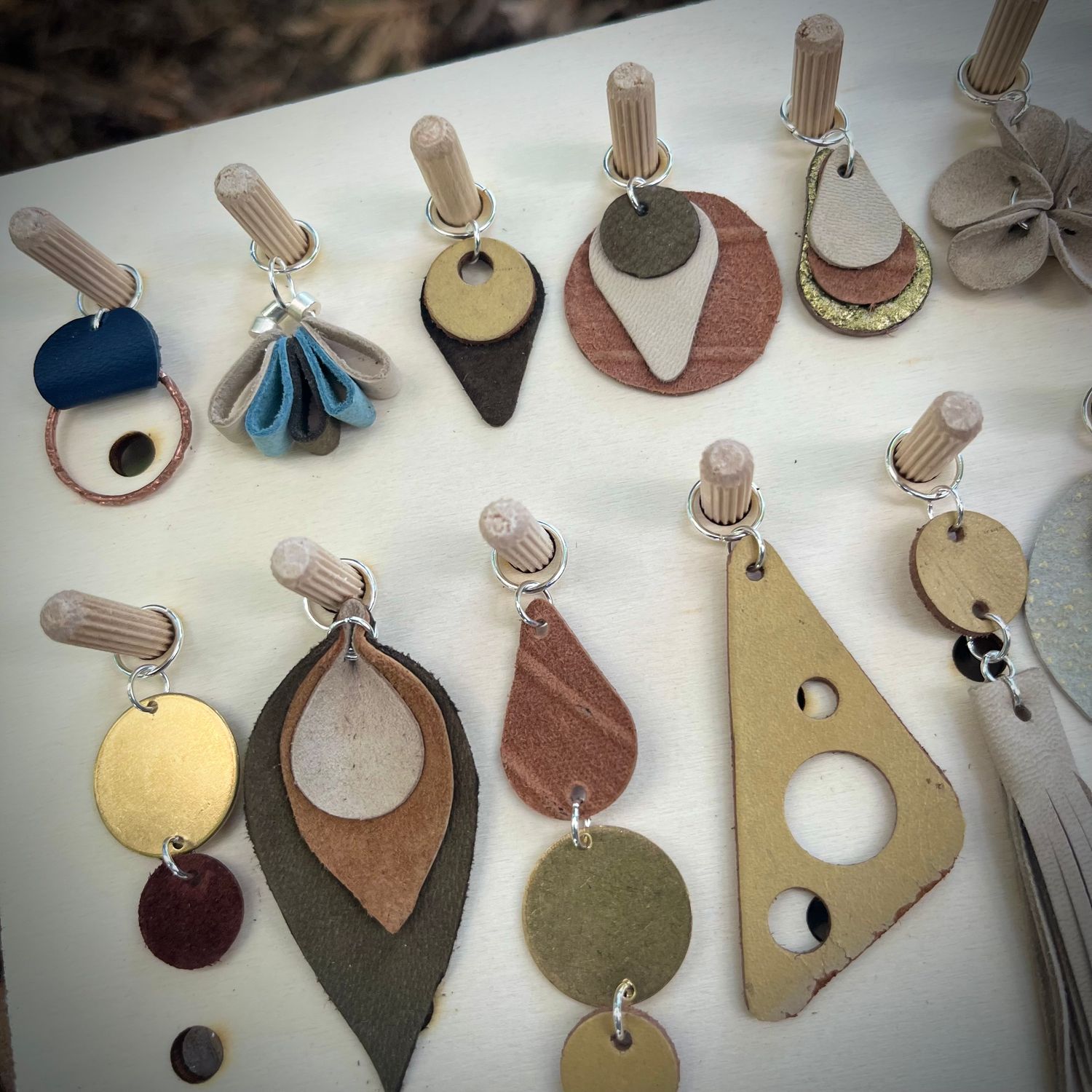 Reclaimed Leather Jewellery Workshop - 1 Day