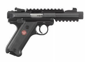 Pistolet RUGER MARK IV TACTICAL .22LR BRONZE FILETE 40150