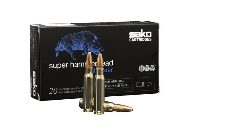 Cartouches SAKO 30.06 SPRG S-HAMMERHEAD SP 11.7G 180GR 236A Wildboar