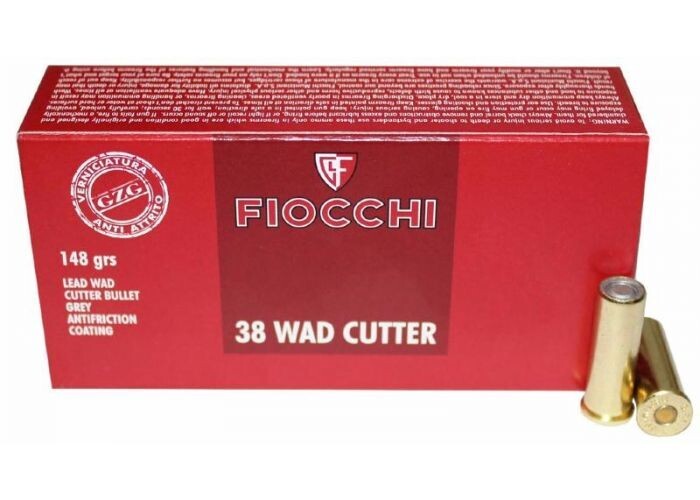 CARTOUCHES FIOCCHI C/38SP LWC 148 GRS