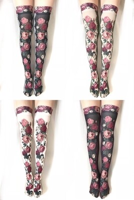 Rose thorn over knee