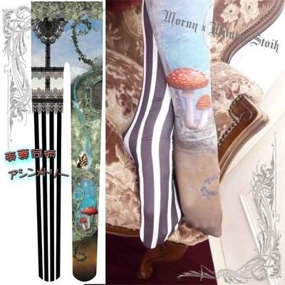 Invitation of mushroom Tights