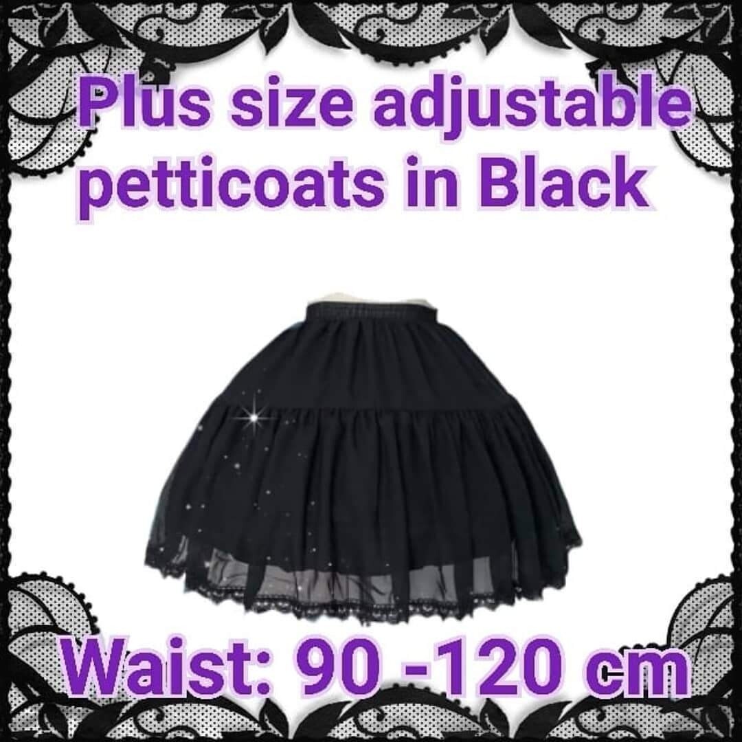 Adjustable petticoat plus size
