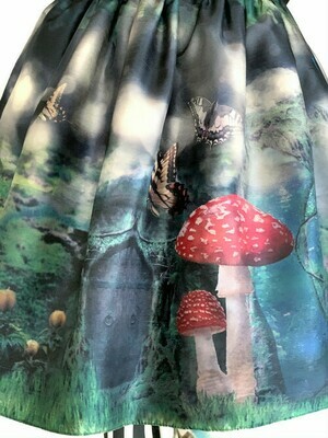 Invitation of mushroom Skirt : Dark night