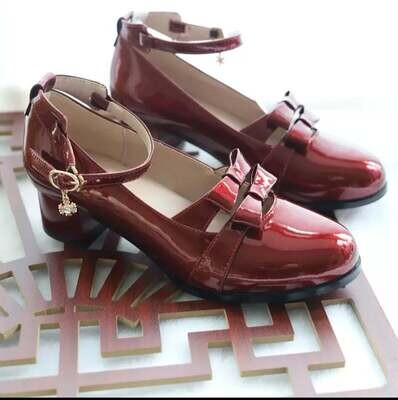 Two ribbon shoes